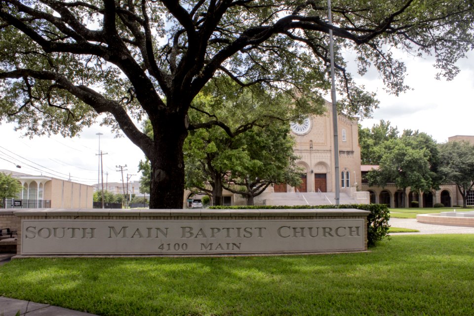 South Main Baptist Church - 04 - Main Building Front Sign