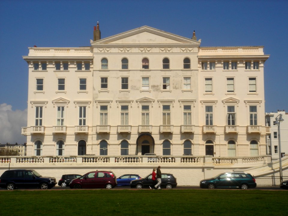 South End of Adelaide Crescent, Hove (March 2009)