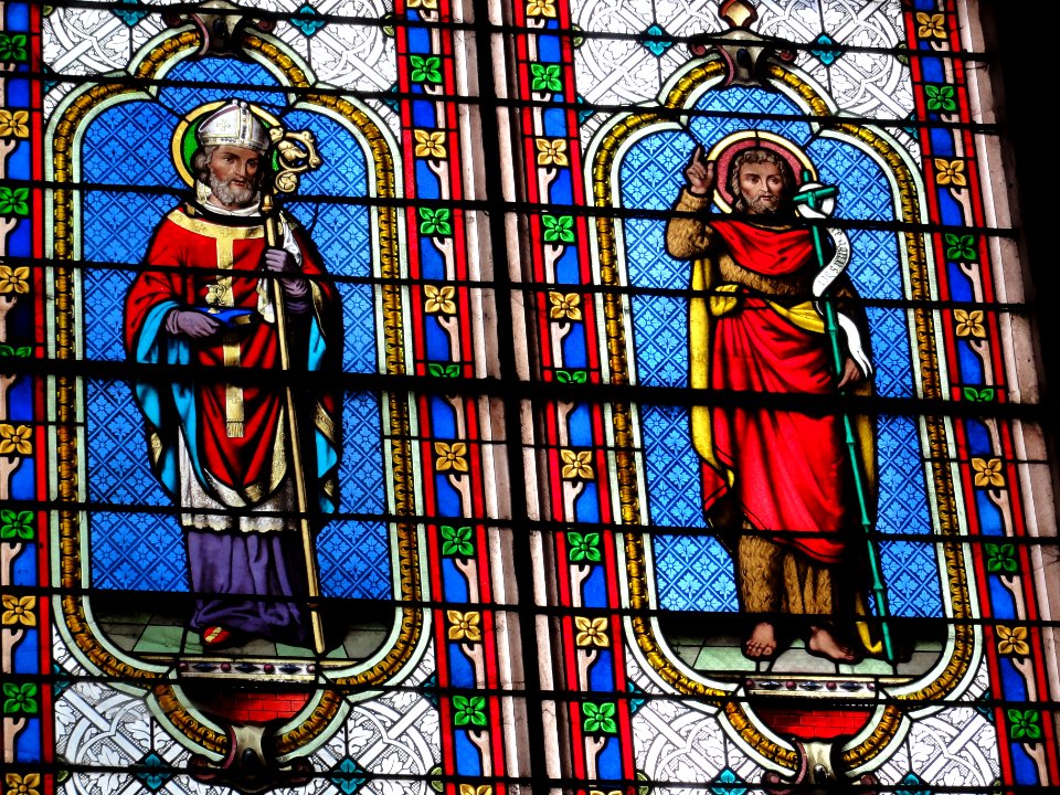 Sorcy-Saint-Martin (Meuse) église Saint-Rémi, vitrail 09