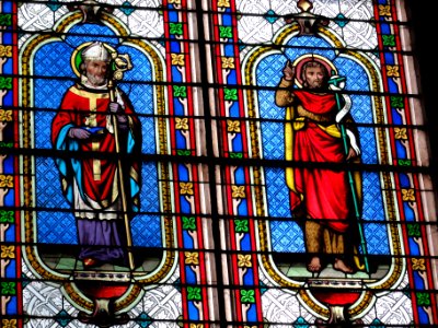 Sorcy-Saint-Martin (Meuse) église Saint-Rémi, vitrail 09