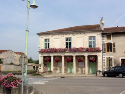 Sorcy-Saint-Martin (Meuse) maison commune (mairie) 1834