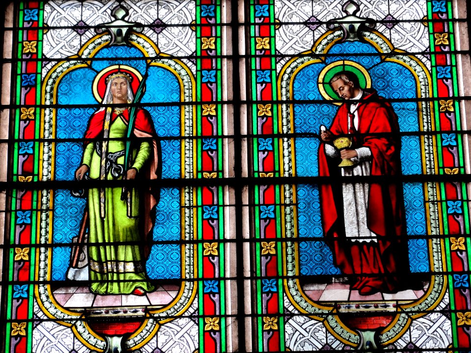 Sorcy-Saint-Martin (Meuse) église Saint-Rémi, vitrail 08