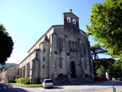 Sorèze (Tarn, Fr) église, façade