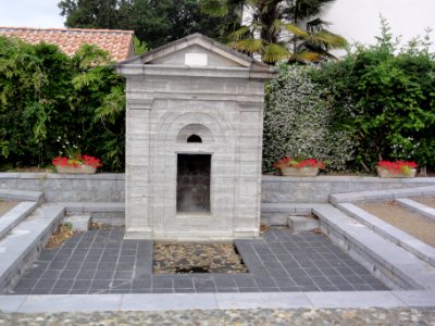 Soustons (Landes) Fontaine du Vicomte