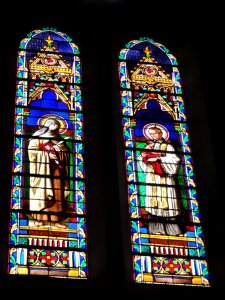 Soustons (Landes) église, vitrail 01