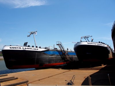 South Carolina - ENI 02332197 & North Carolina - ENI 02332196 op de helling van Hoebee