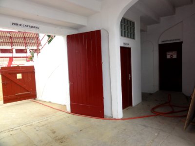Soustons (Landes) arènes, chapelle et poste secours