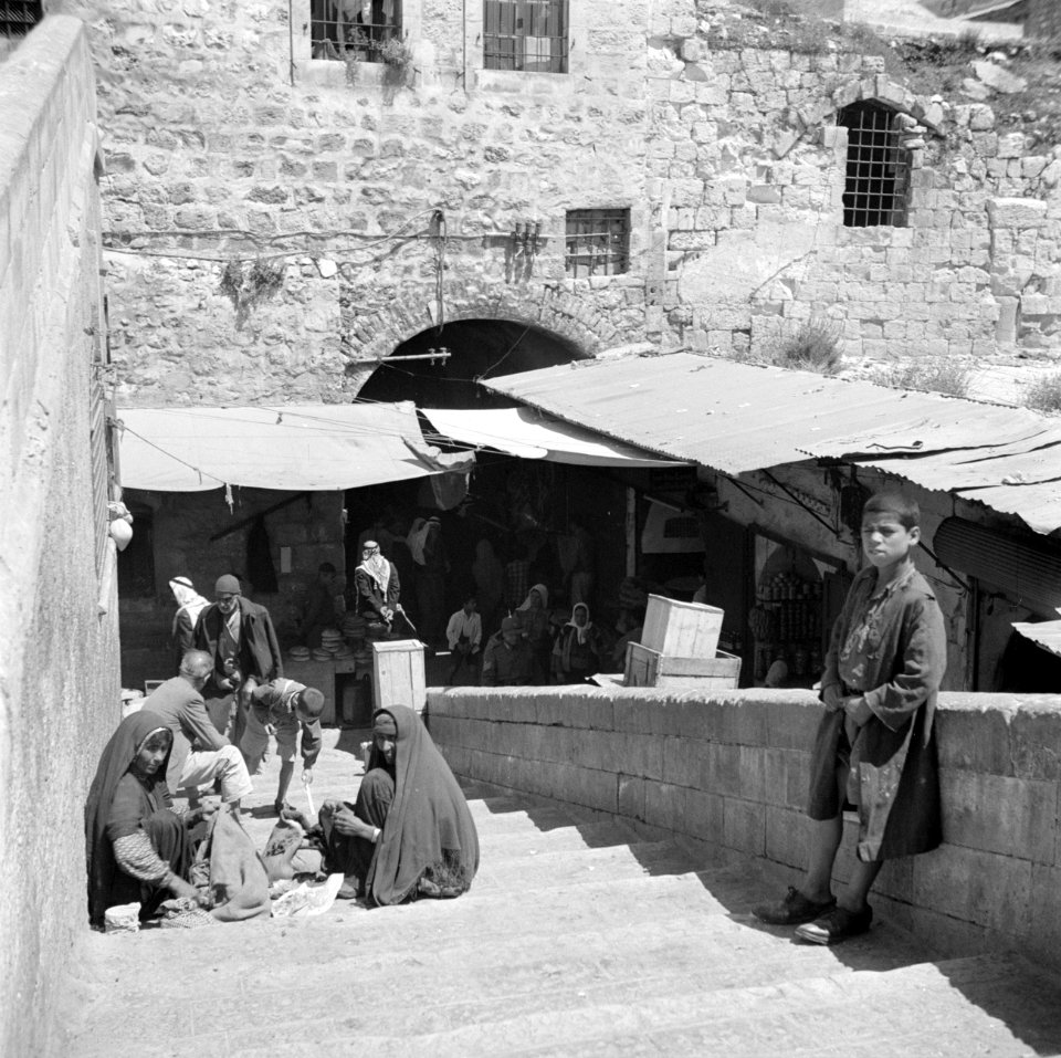 Souk bij de Damascuspoort, Bestanddeelnr 255-5297