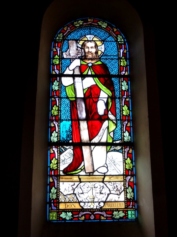 Sorbais (Aisne) église Saint-Martin, vitrail 01