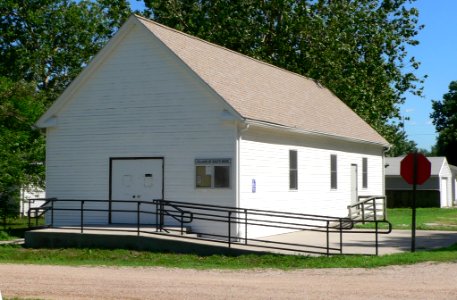 South Bend, Nebraska village hall 1
