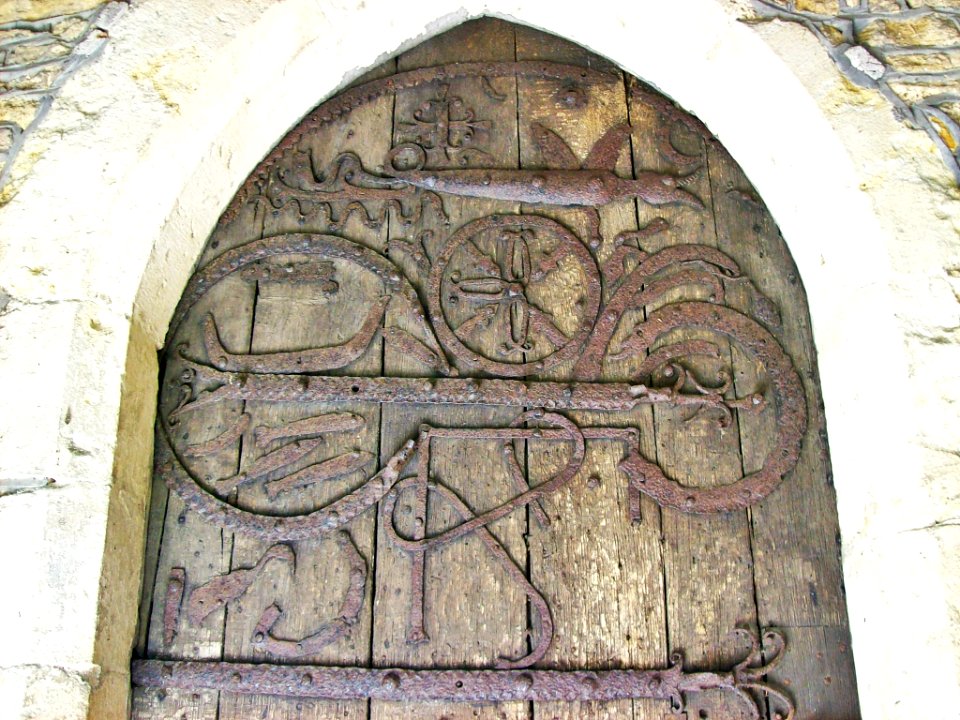 South door, All Saints, Staplehurst