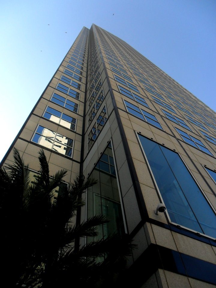 Southeast Financial Center, southeast view looking up