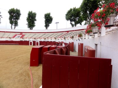 Soustons (Landes) arènes, intérieur