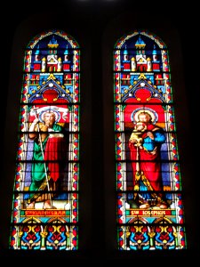 Soustons (Landes) église, vitrail 02