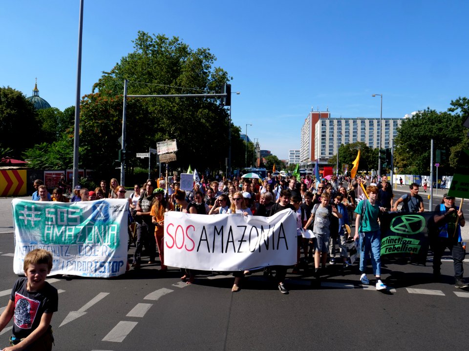 SOSAmazonia demonstration Berlin 23-08-2019 24