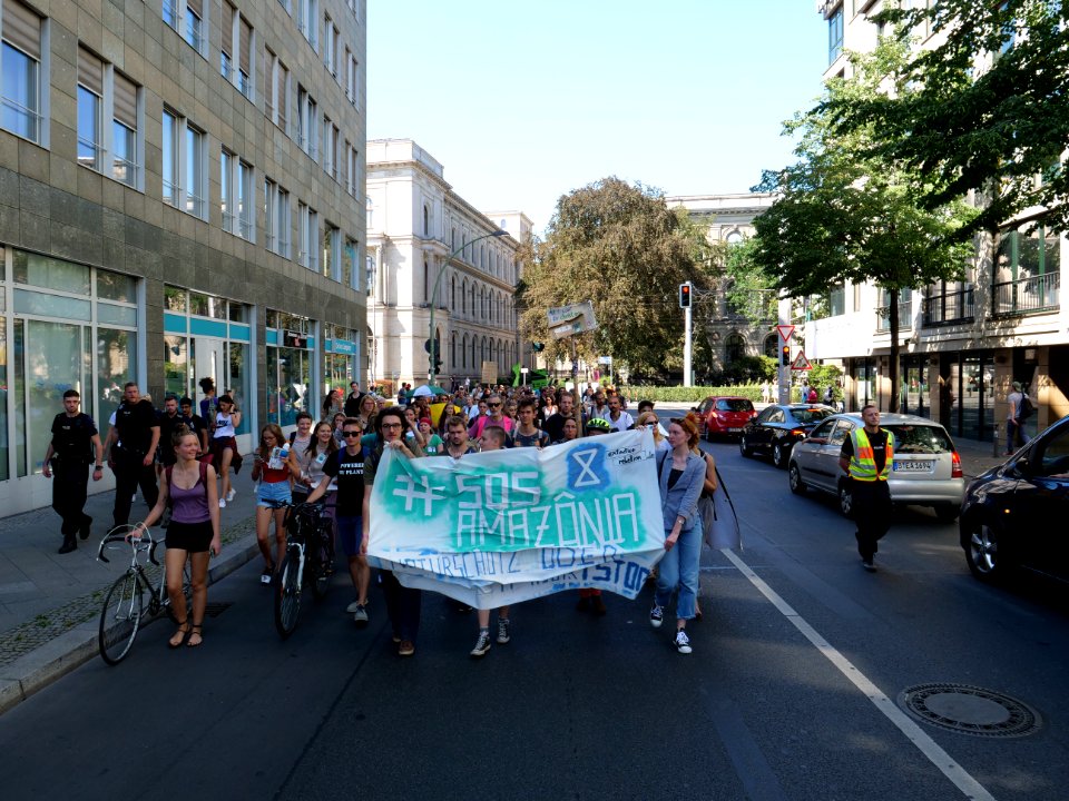 SOSAmazonia demonstration Berlin 23-08-2019 08
