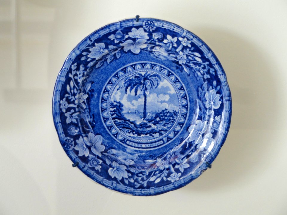 South Carolina - Arms of the American States series by Thomas Mayer, c. 1829 - National Museum of American History - DSC06282