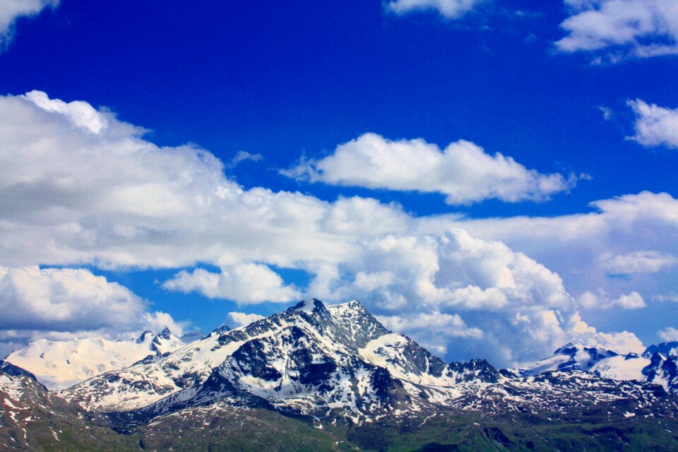 Swiss alps landscape