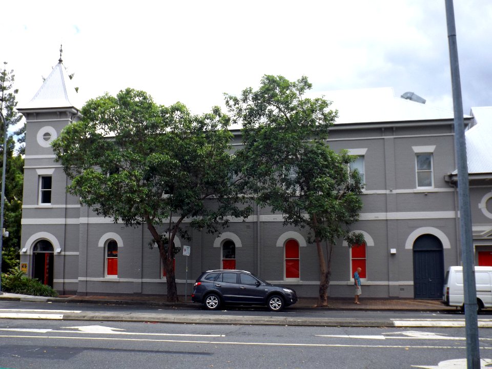 South Brisbane library from Dock Street