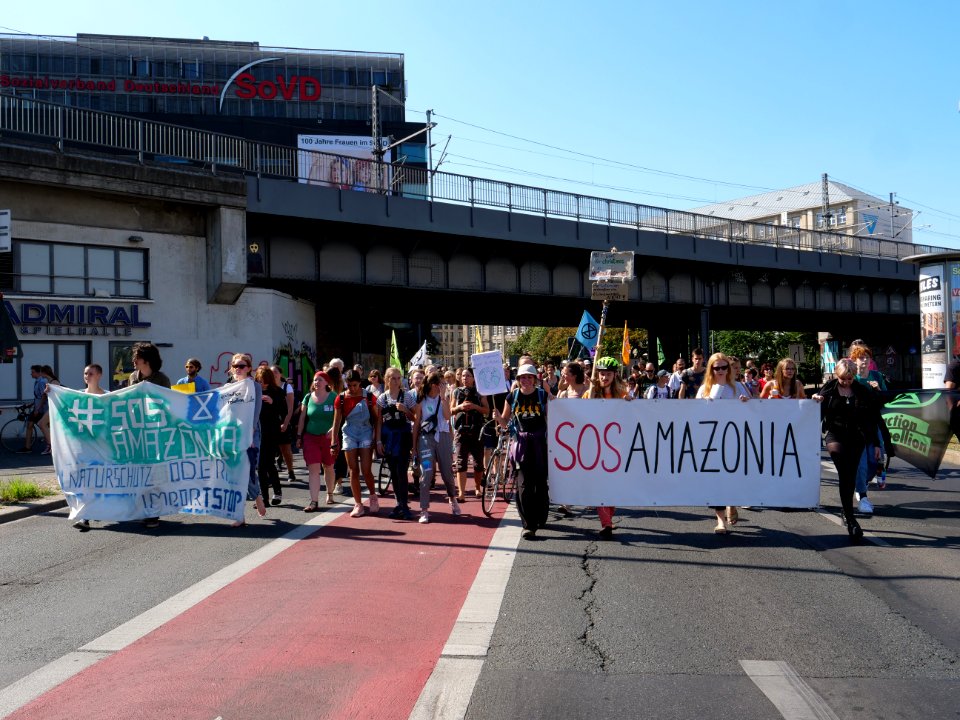 SOSAmazonia demonstration Berlin 23-08-2019 39