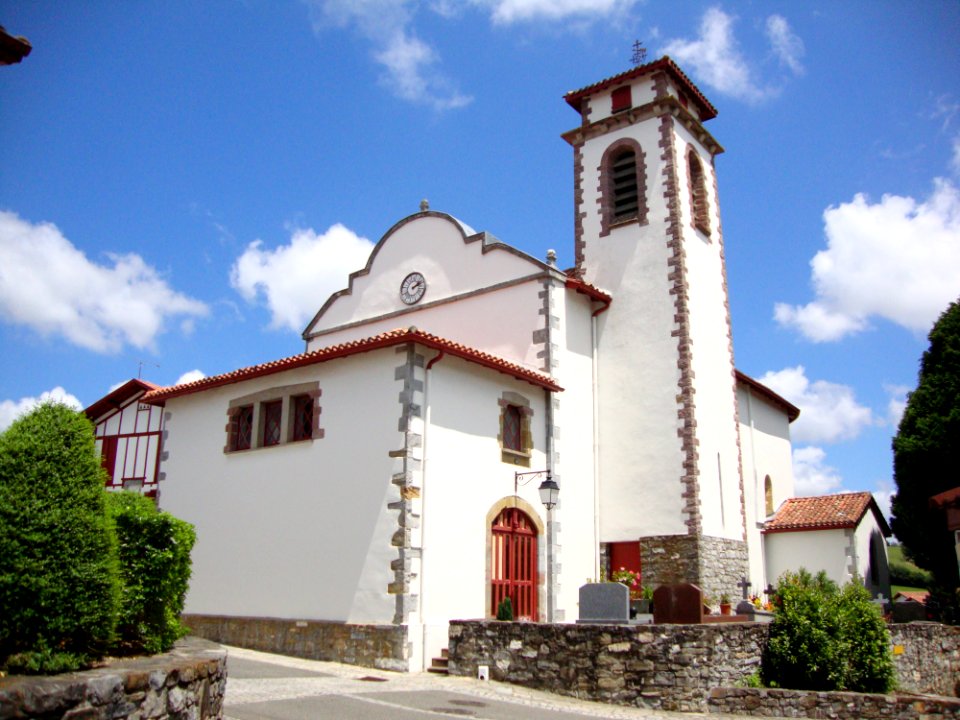 Souraïde (Pyr-Atl., Fr) église St.Jacques ext