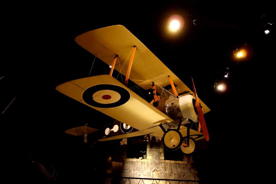 Sopwith Camel biplane replica - Wisconsin Veterans Museum - DSC03065