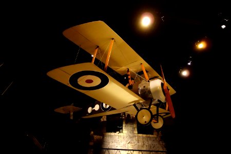 Sopwith Camel biplane replica - Wisconsin Veterans Museum - DSC03065