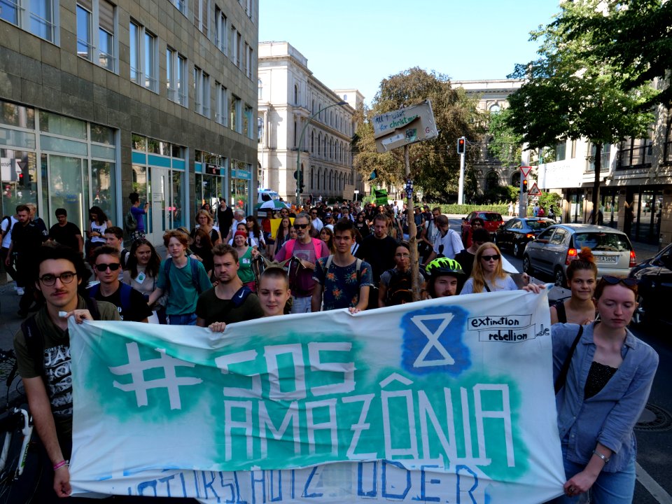 SOSAmazonia demonstration Berlin 23-08-2019 09