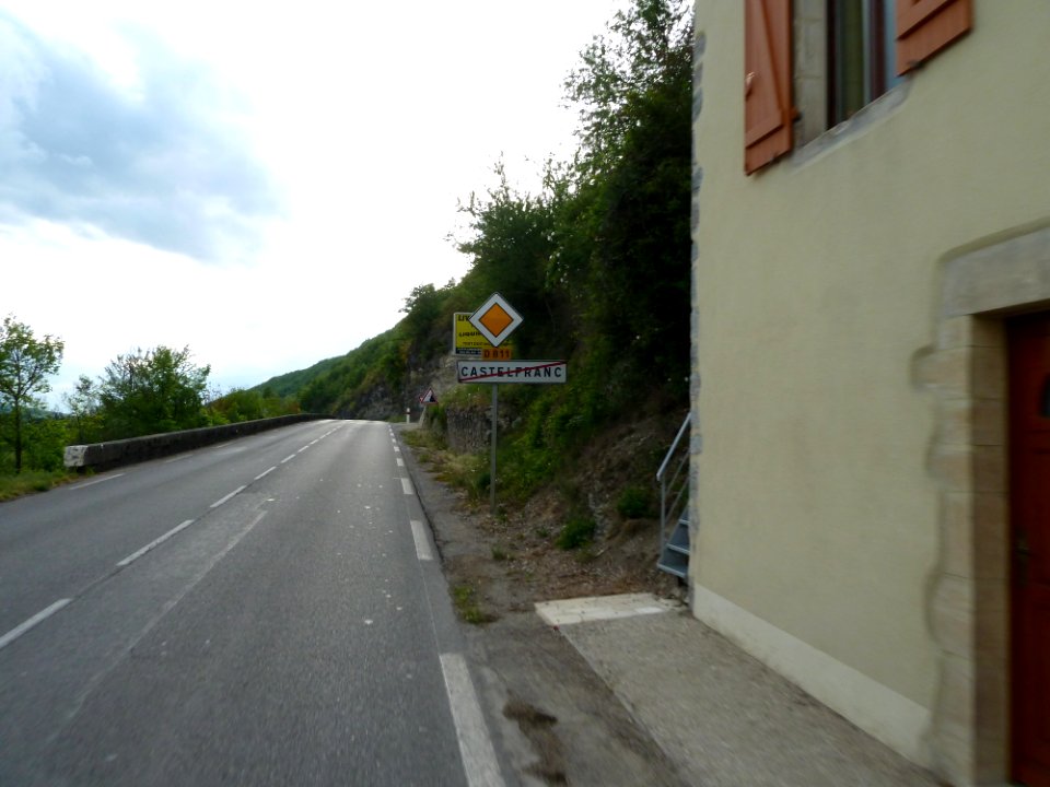 Sortie de Castelfranc