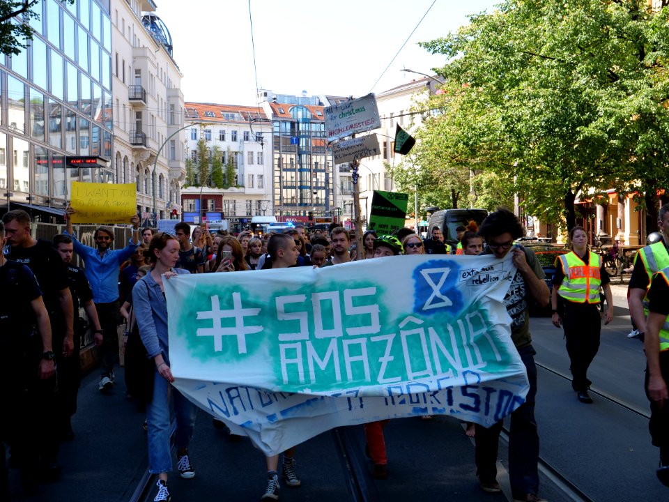SOSAmazonia demonstration Berlin 23-08-2019 12