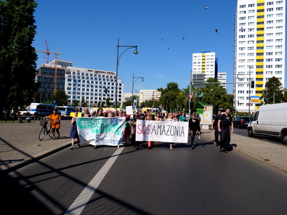 SOSAmazonia demonstration Berlin 23-08-2019 40