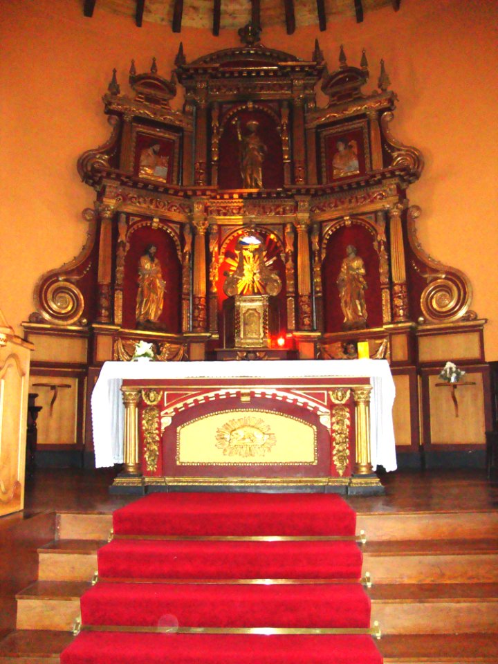 Souraïde (Pyr-Atl., Fr) retable église St.Jacques