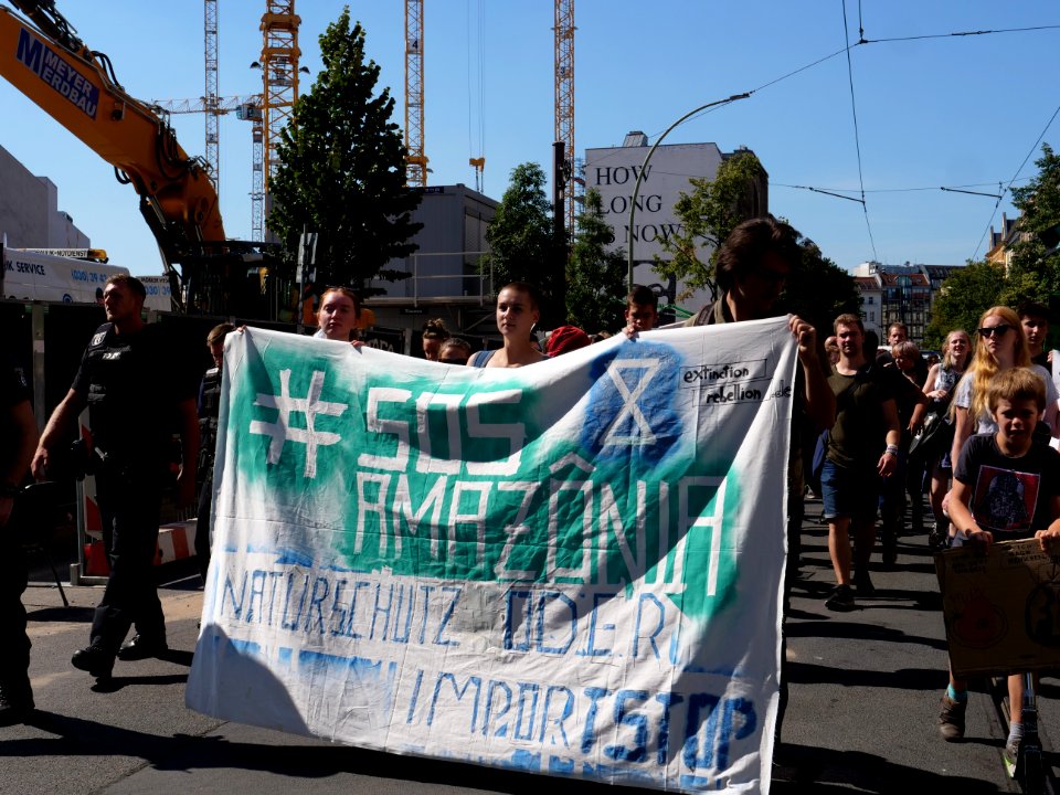 SOSAmazonia demonstration Berlin 23-08-2019 14