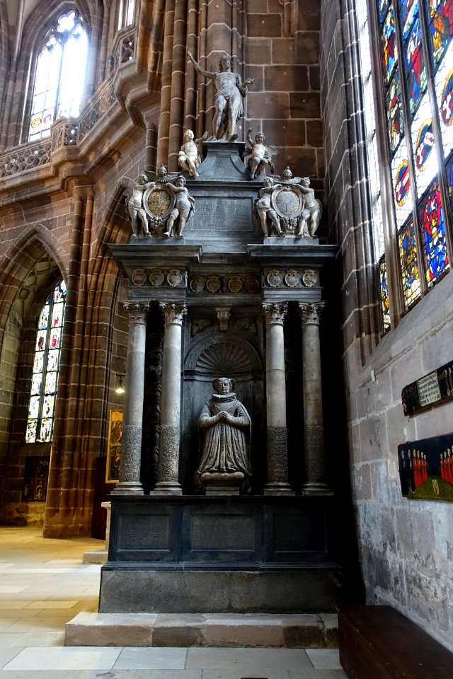 Sophie of Brunswick-Lüneburg - St. Lorenz church - Nuremberg, Germany - DSC01718