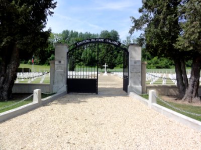 Soupir (Aisne) Cimetière militaire Italien