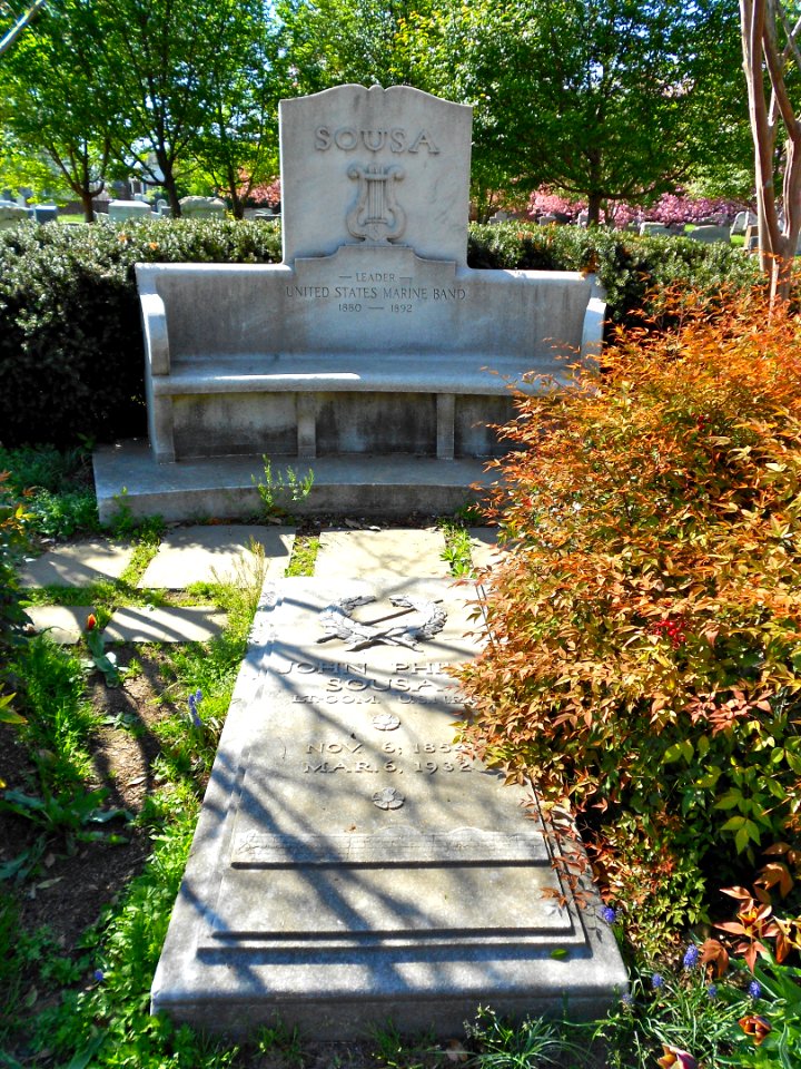 Sousa Grave and Bench DC