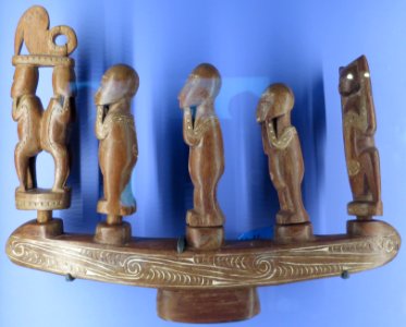 Soul boat, Trobriand Islands, Paupa New Guinea, Bishop Museum, 1989.400.268