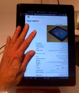 Sony Tablet S 9.4 jeh