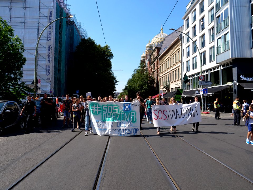 SOSAmazonia demonstration Berlin 23-08-2019 16
