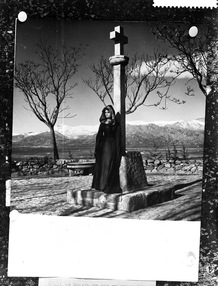Sophia Loren in de film El Cid als Ximene, Bestanddeelnr 911-9908