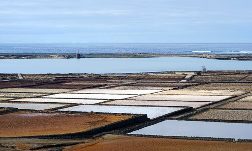 Lanzarote sea salt tradition photo