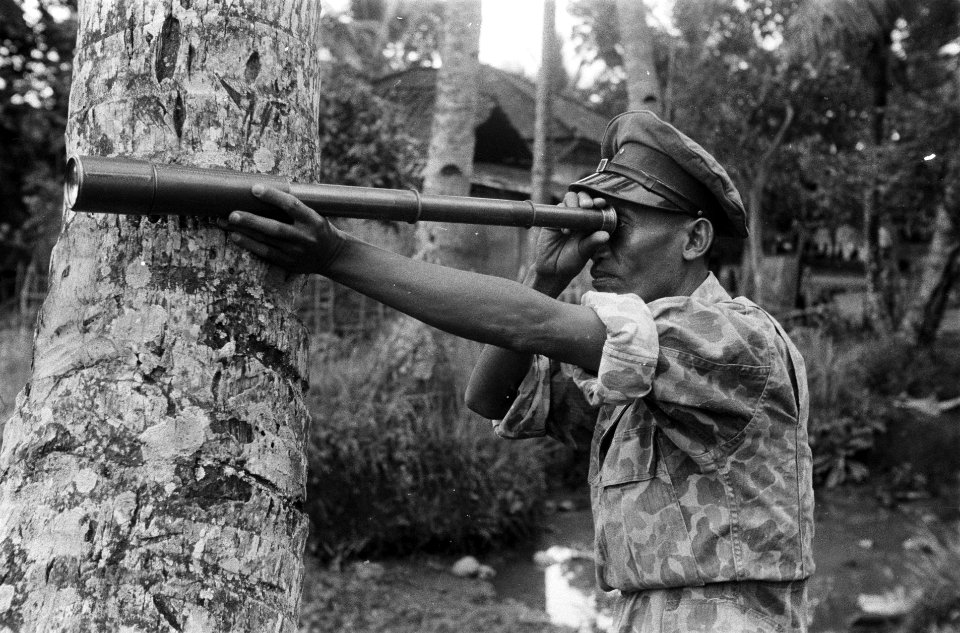Soemedang. sergeant Imoen van het 2de Bewakings Bataljon, een Soendanees, verken, Bestanddeelnr 3849