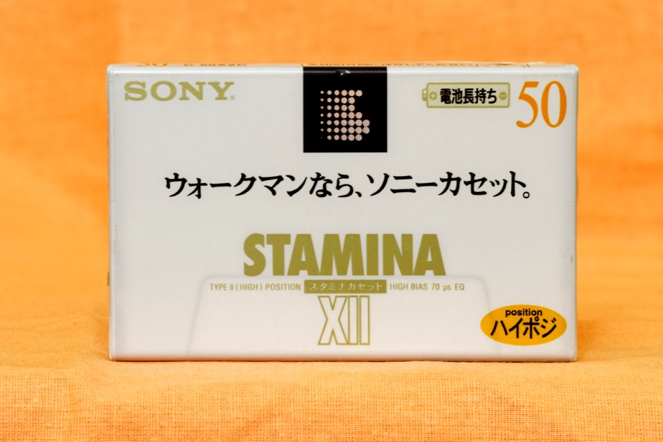 Sony XII Stamina 1995-1996 Japanese market (1)