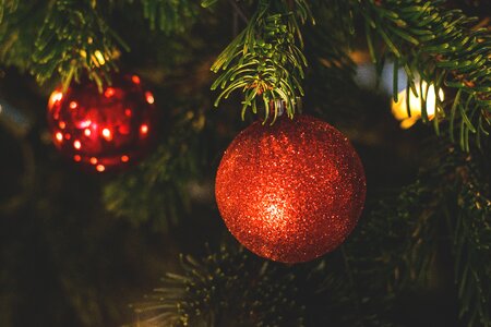 Christmas ornaments christmas balls fir tree