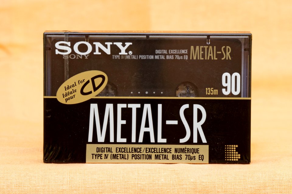 Sony Metal-SR 1990 'Made in Japan' (1)