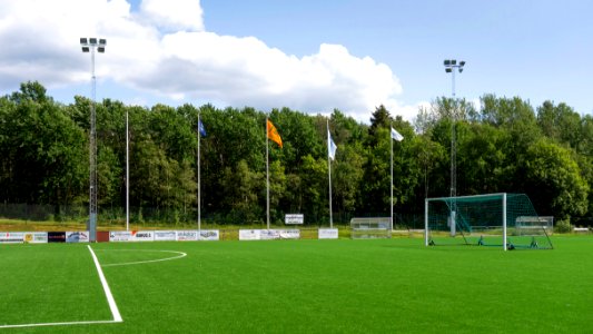 Soccer field at Brastad arena 4 photo