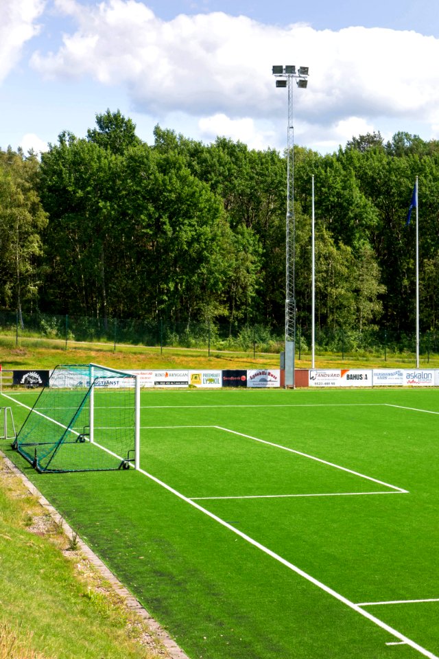 Soccer field at Brastad arena 5