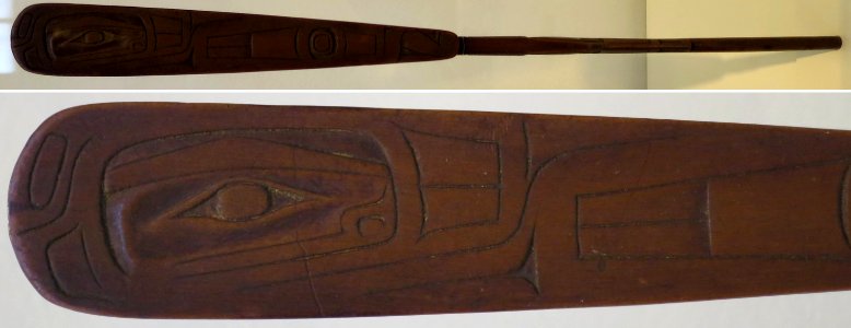 Soapberry spoon, Tlingit people, Honolulu Museum of Art, 3080 photo