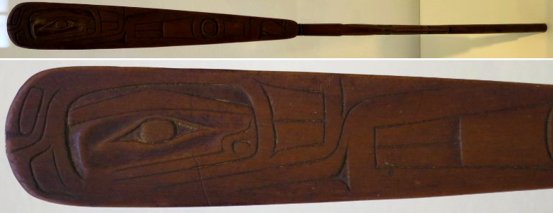 Soapberry spoon, Tlingit people, Honolulu Museum of Art, 3080