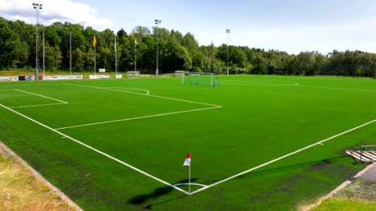 Soccer field at Brastad arena 6